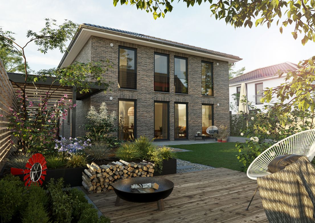 Hausbau in Müggelheim Stadtvilla mit Bauzeitgarantie zum Festpreis
